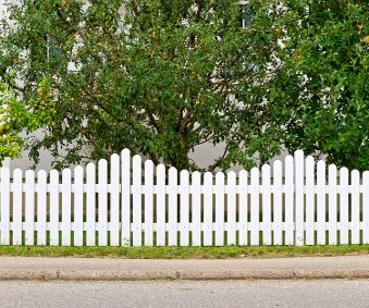 Wooden House Fence