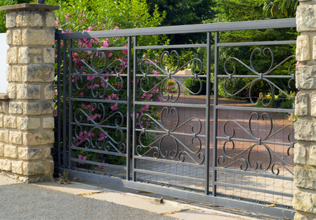 Secured Front Gate Secured Front Gate